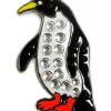 Navika Swarovski Crystal Penguin Marker