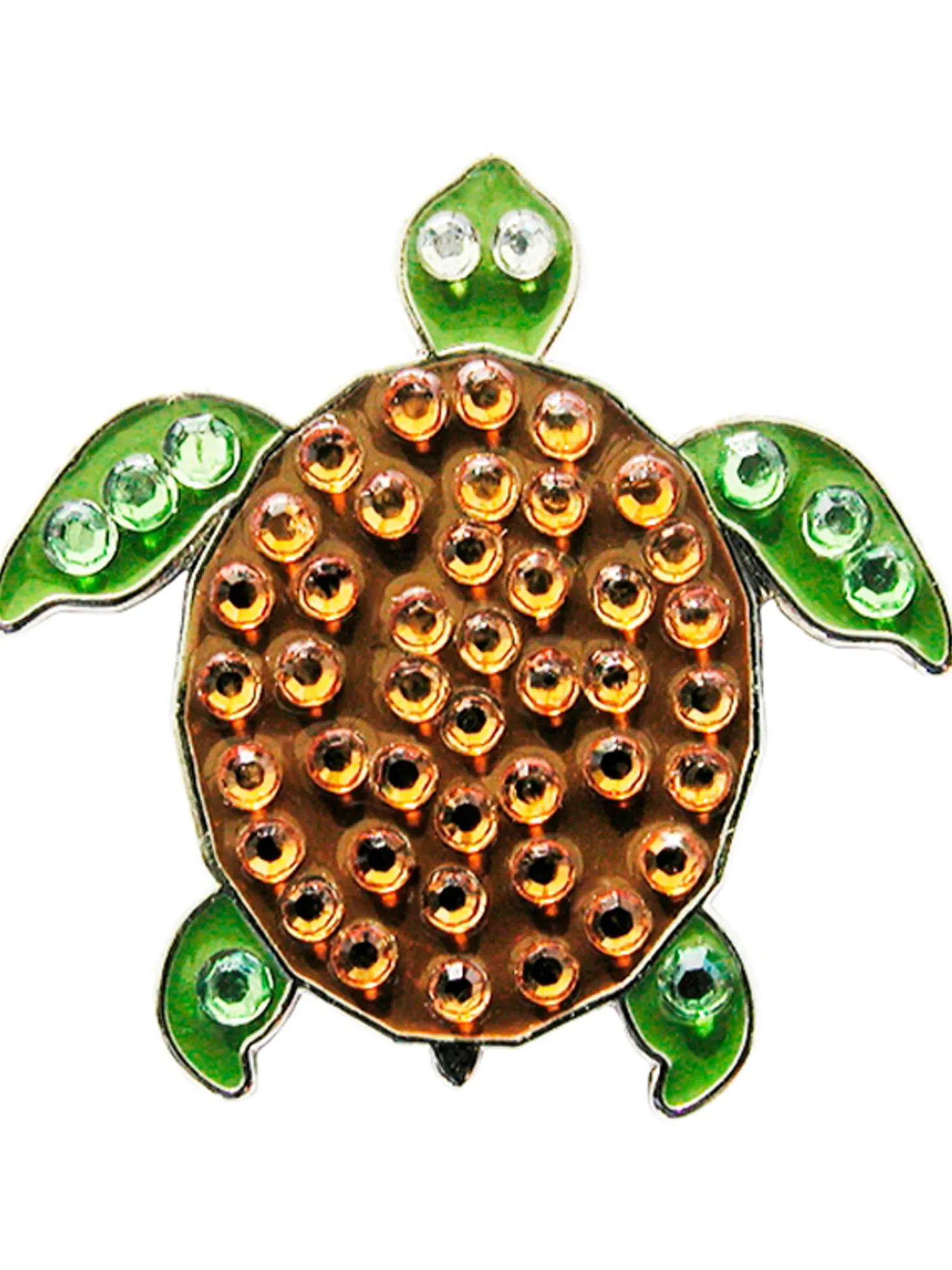 Navika Swarovski Crystal Turtle Marker