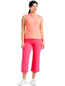 Nivo Women's Fergie Sleeveless Mock - Melon