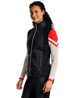 Nivo Women's Mika Full Zip Vest - Black