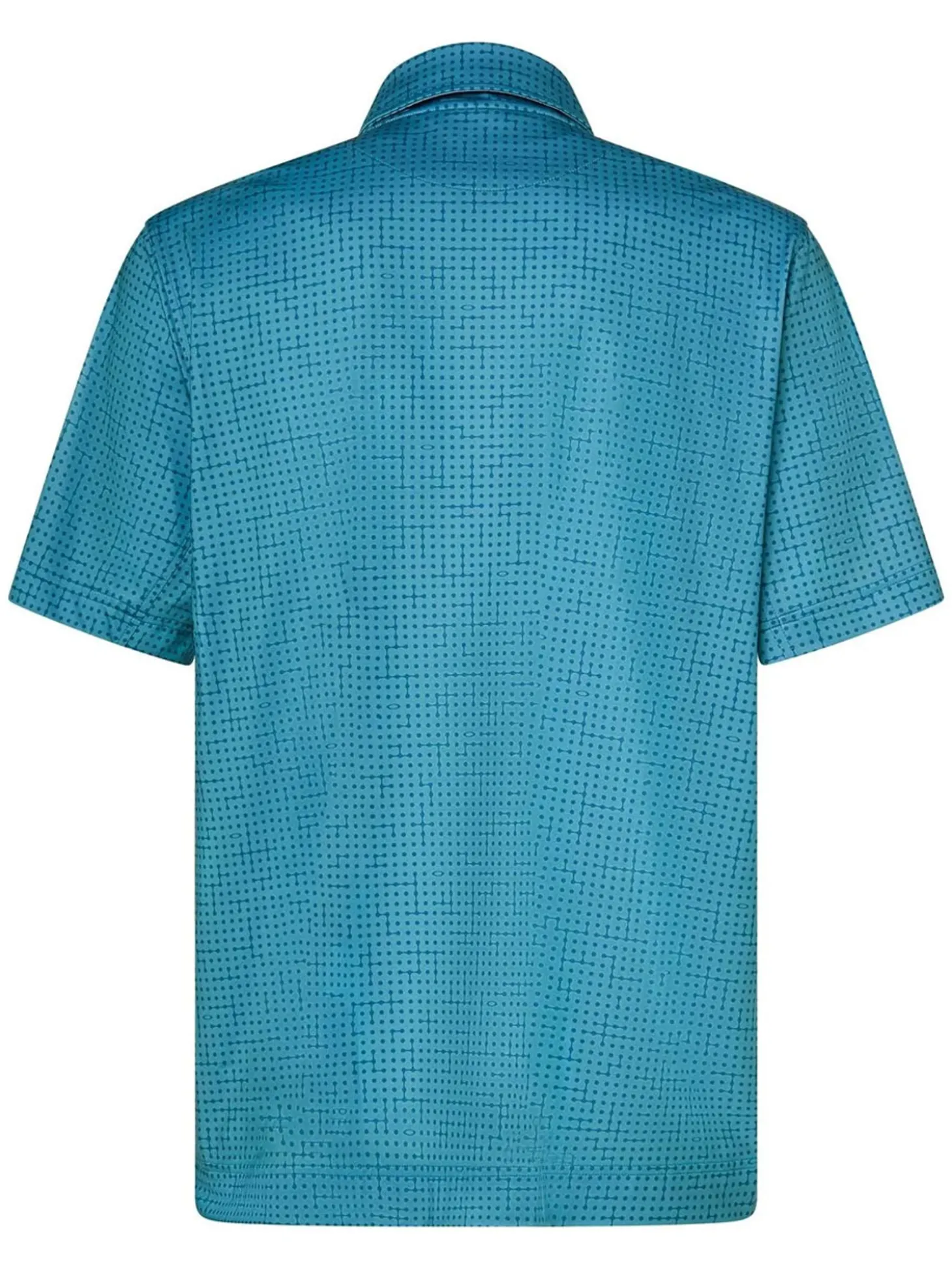 Oakley Grid Camo Polo - Monogram Pacific