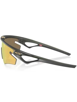 Oakley Sphaera Slash Sunglasses - Matte Olive Ink w/ Prizm 24K Polarised