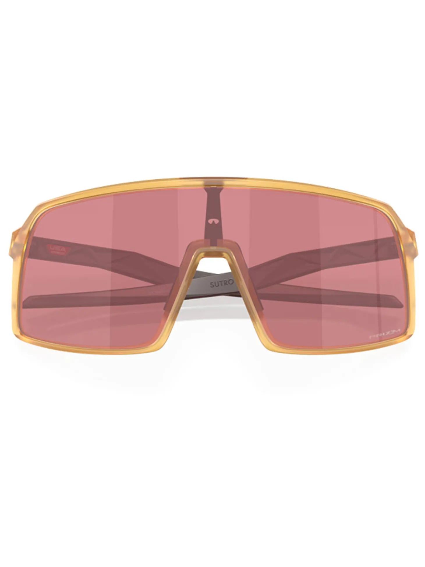 Oakley Sutro Sunglasses - Matte Transparent Light Curry w/ Prizm Dark Golf