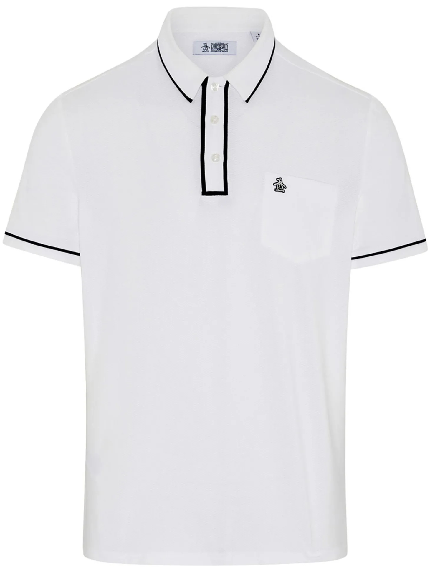 Original Penguin The Technical Earl Polo - Bright White