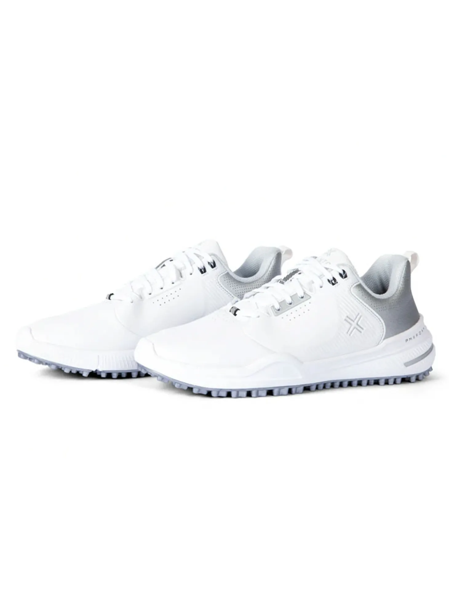 Payntr Golf X 003 F Golf Shoes - White/Silver/Grey