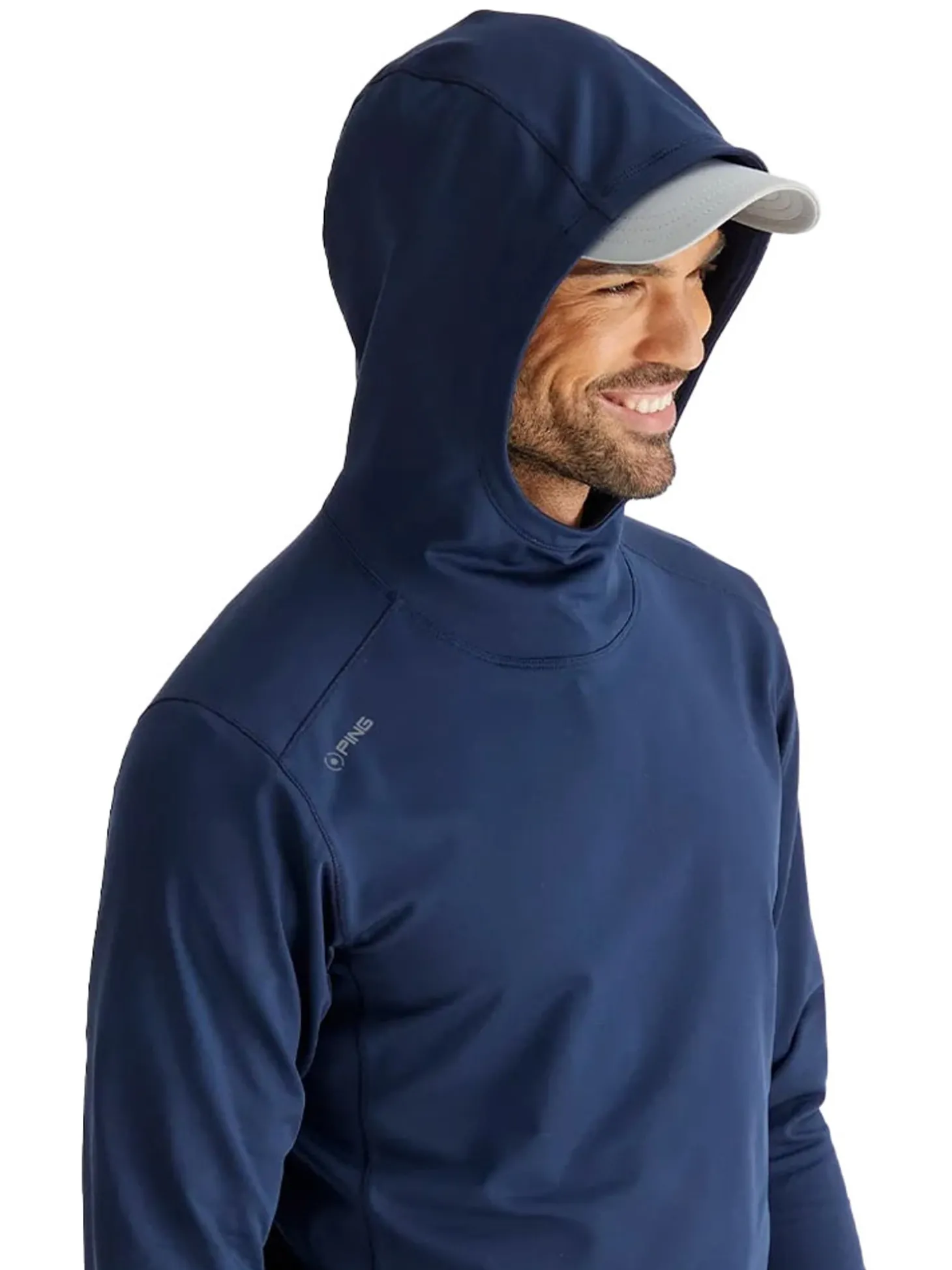 Ping Ceb Hooded Fleece - Navy