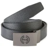 Ping Stamp Reversible Belt - Black/Asphalt