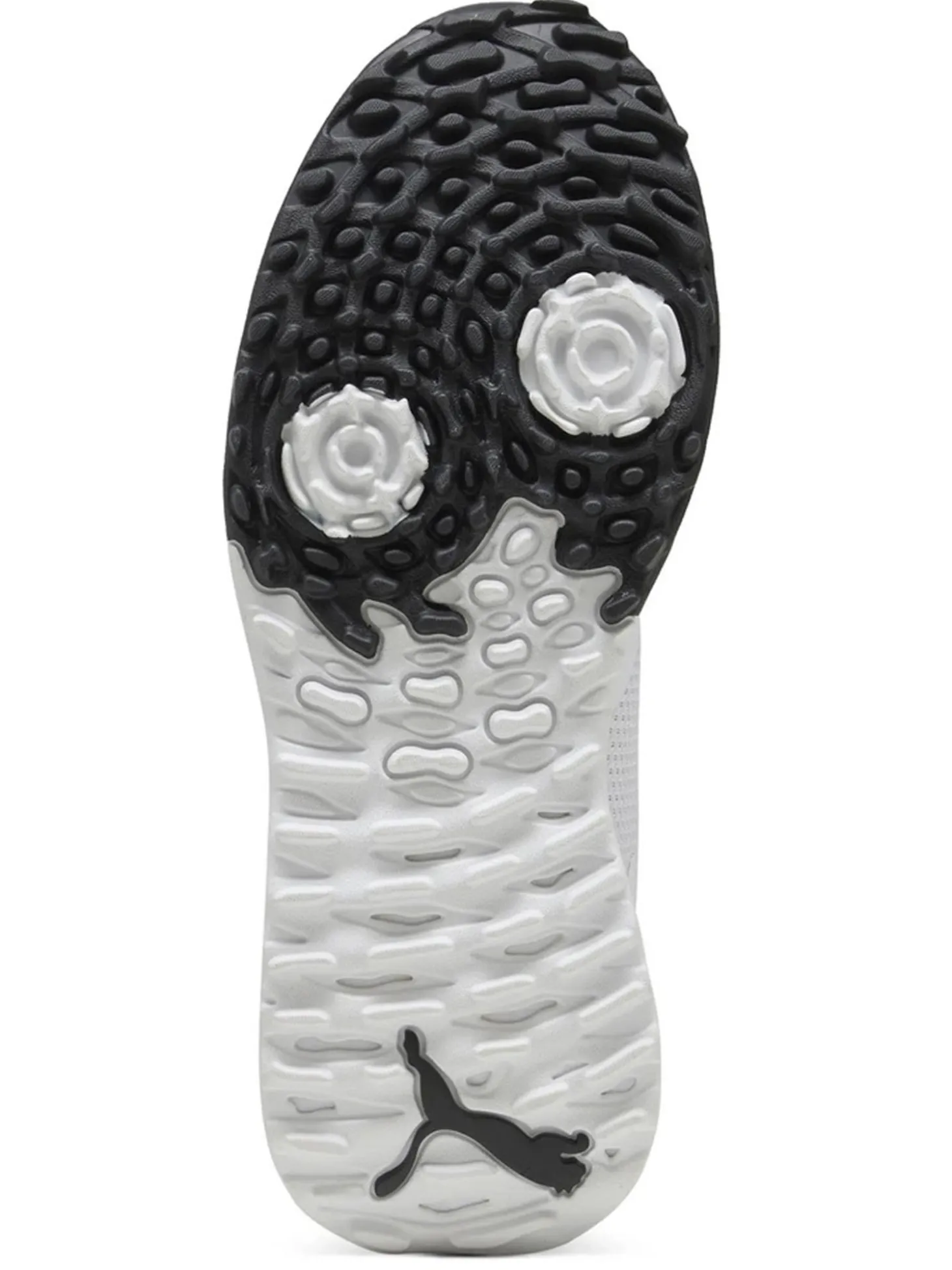 Puma FUSION Grip 6 Golf Shoes - Puma White/Puma Black