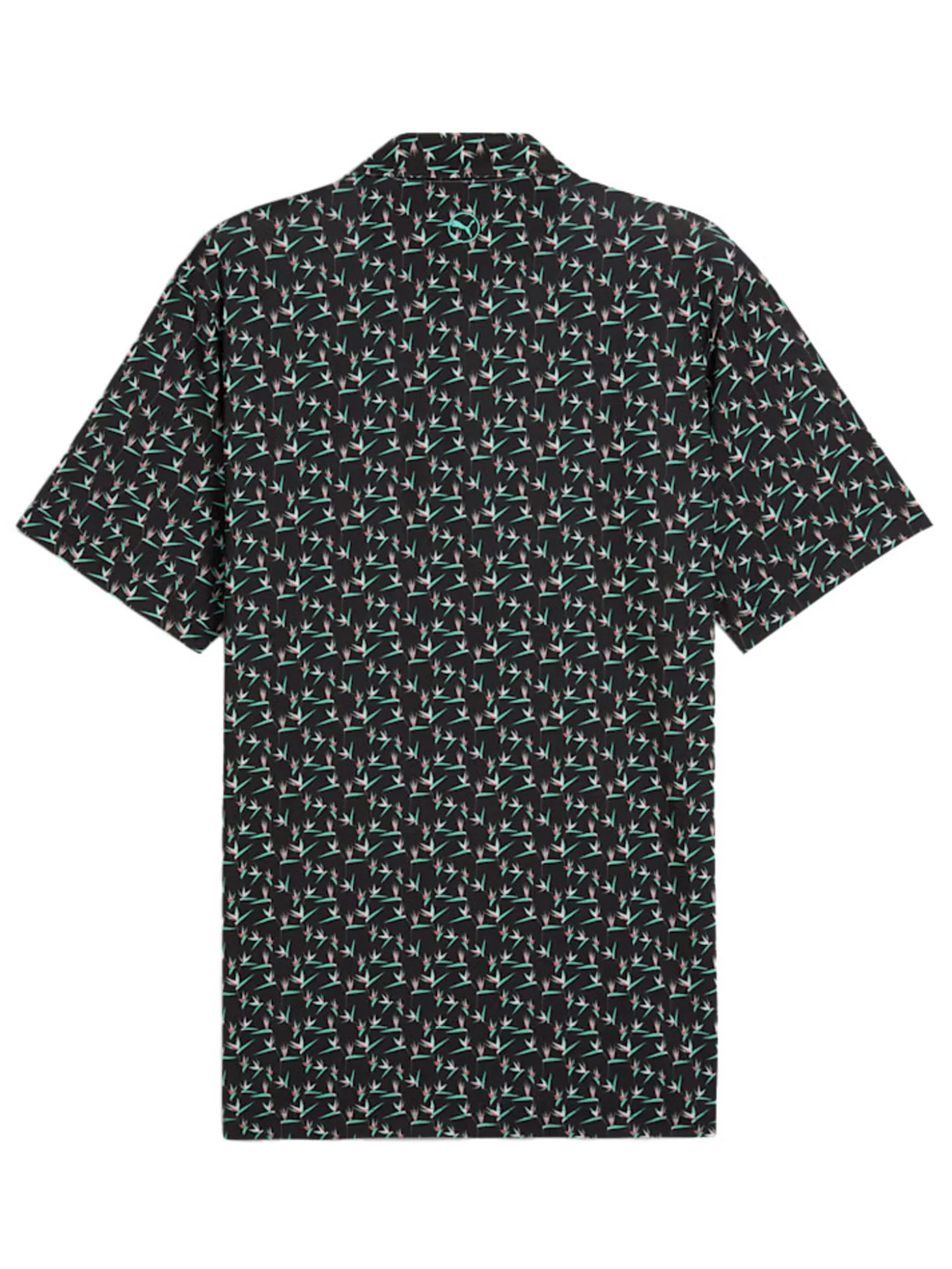 Puma MATTR Paradise Polo - Black/Aquatic