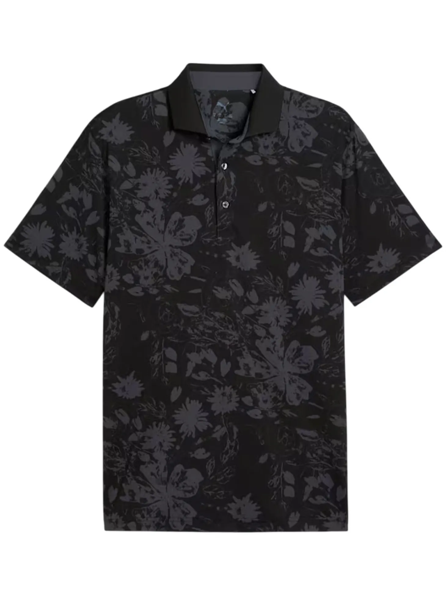 Puma MATTR Rose Golf Polo - PUMA Black/Strong Grey