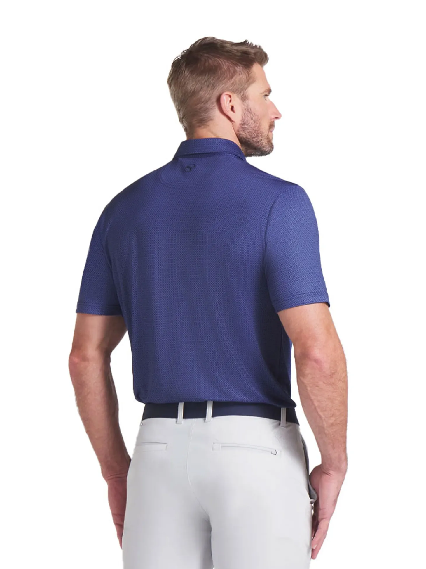 Puma MATTR Tile Polo - Blue Crystal/Deep Navy