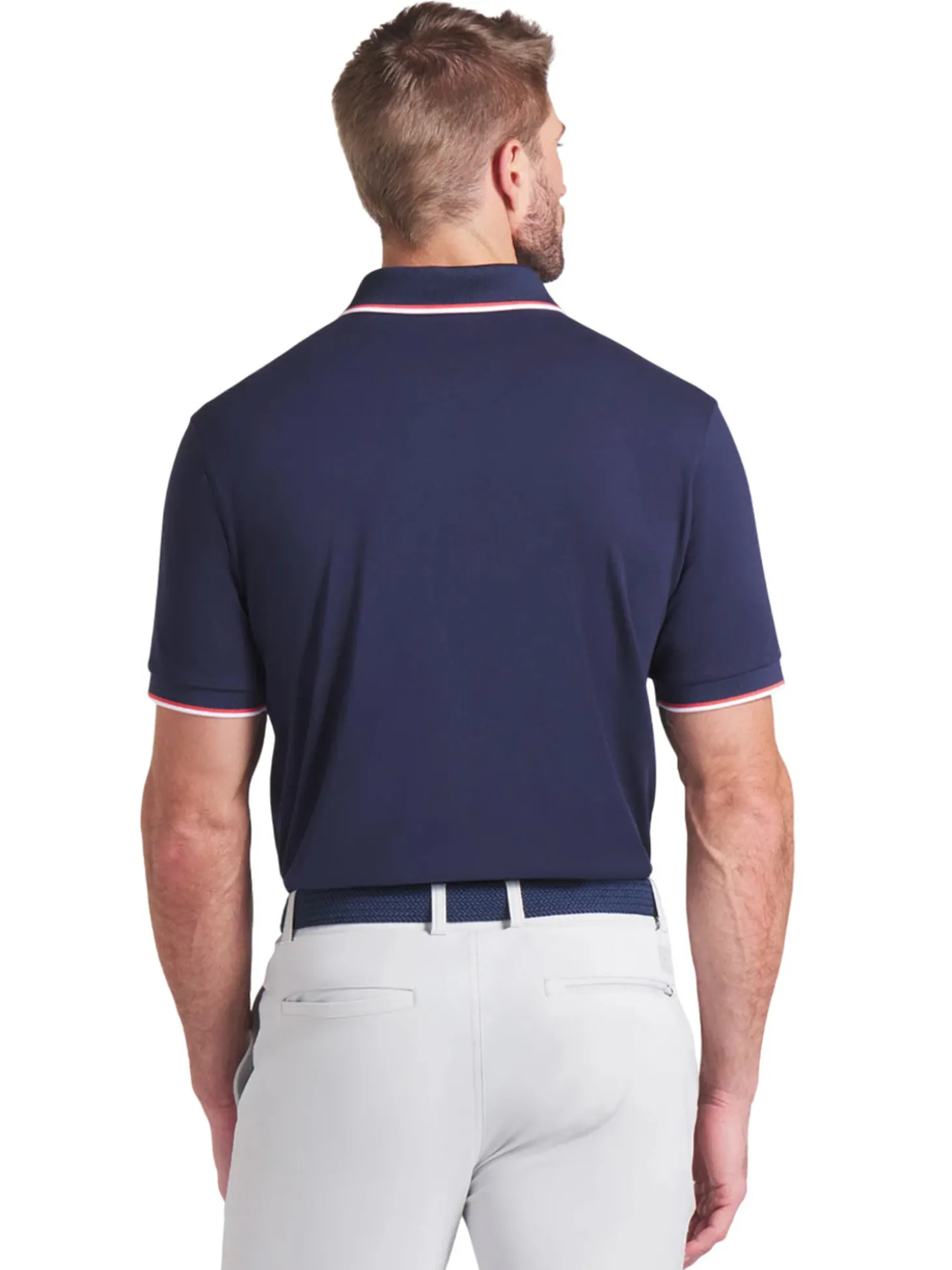 Puma Modalon Queen City Polo - Deep Navy/White Glow
