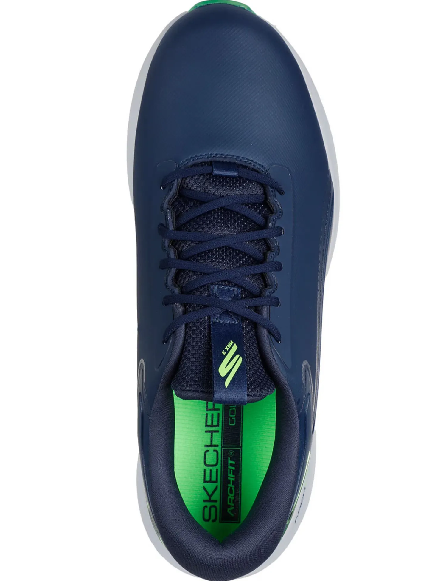 Skechers GO GOLF Max 3 (Extra Wide) Golf Shoes - Navy Lime