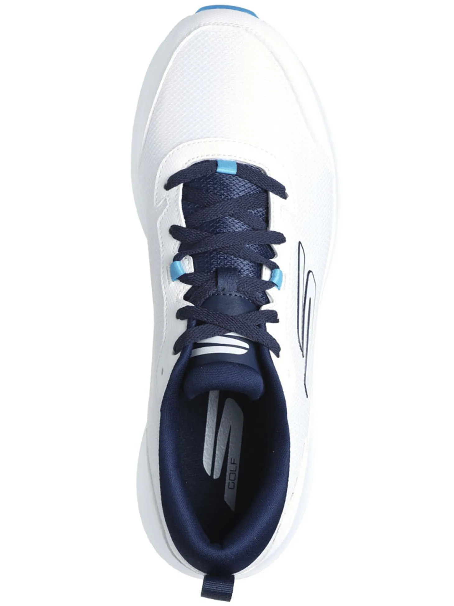 Skechers GO GOLF Max Fairway 4 (Extra Wide) Golf Shoes - White/Navy Blue