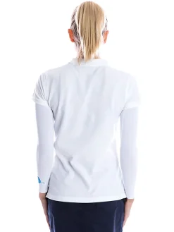 SParms Sun Protection Arm Sleeves - White