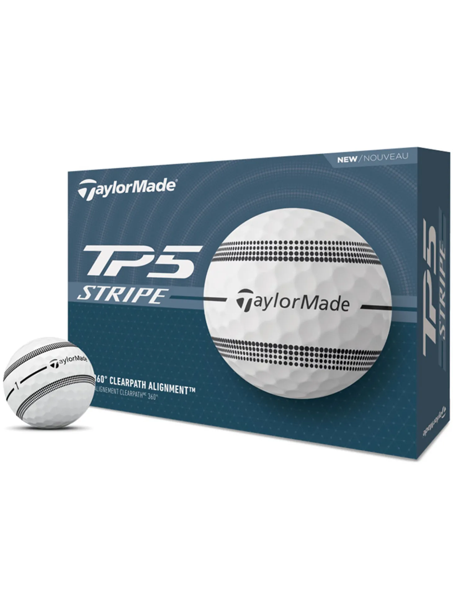 TaylorMade TP5 Stripe Golf Balls