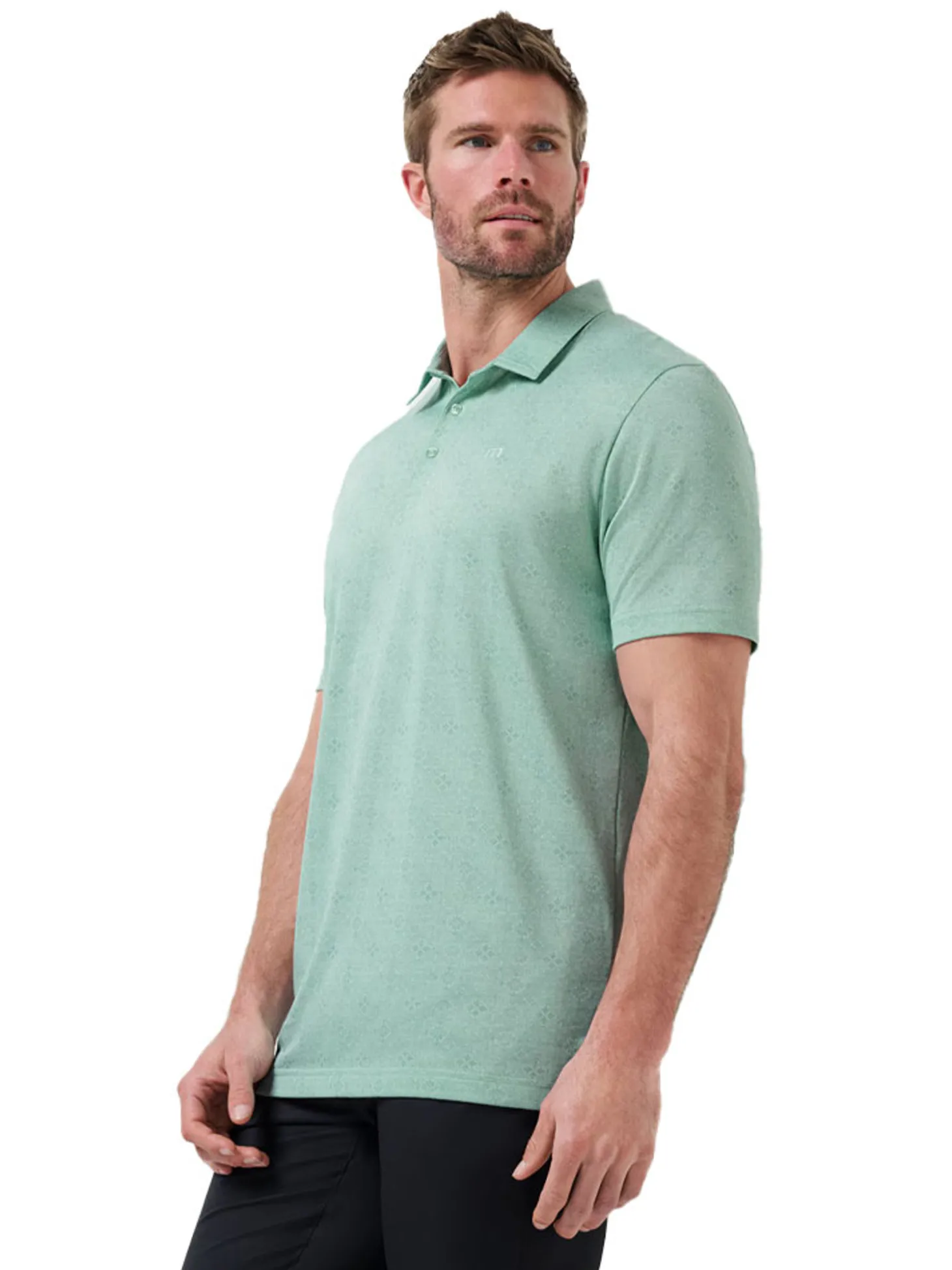 TravisMathew Acropolis Polo - Eggshell Blue