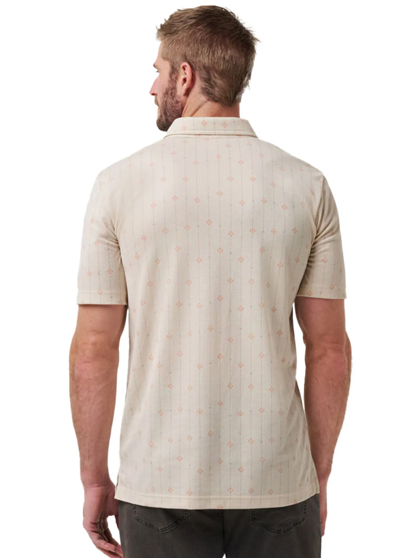 TravisMathew Deco Polo - Moonbeam
