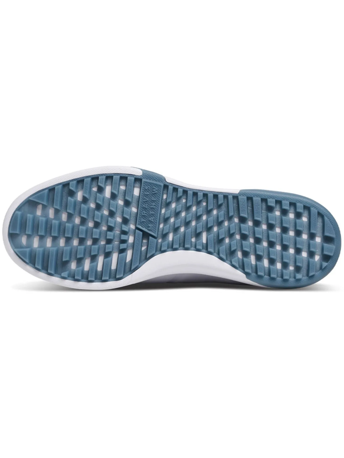 TravisMathew The Daily Pro Hybrid Plus Golf Shoes - White/Blue
