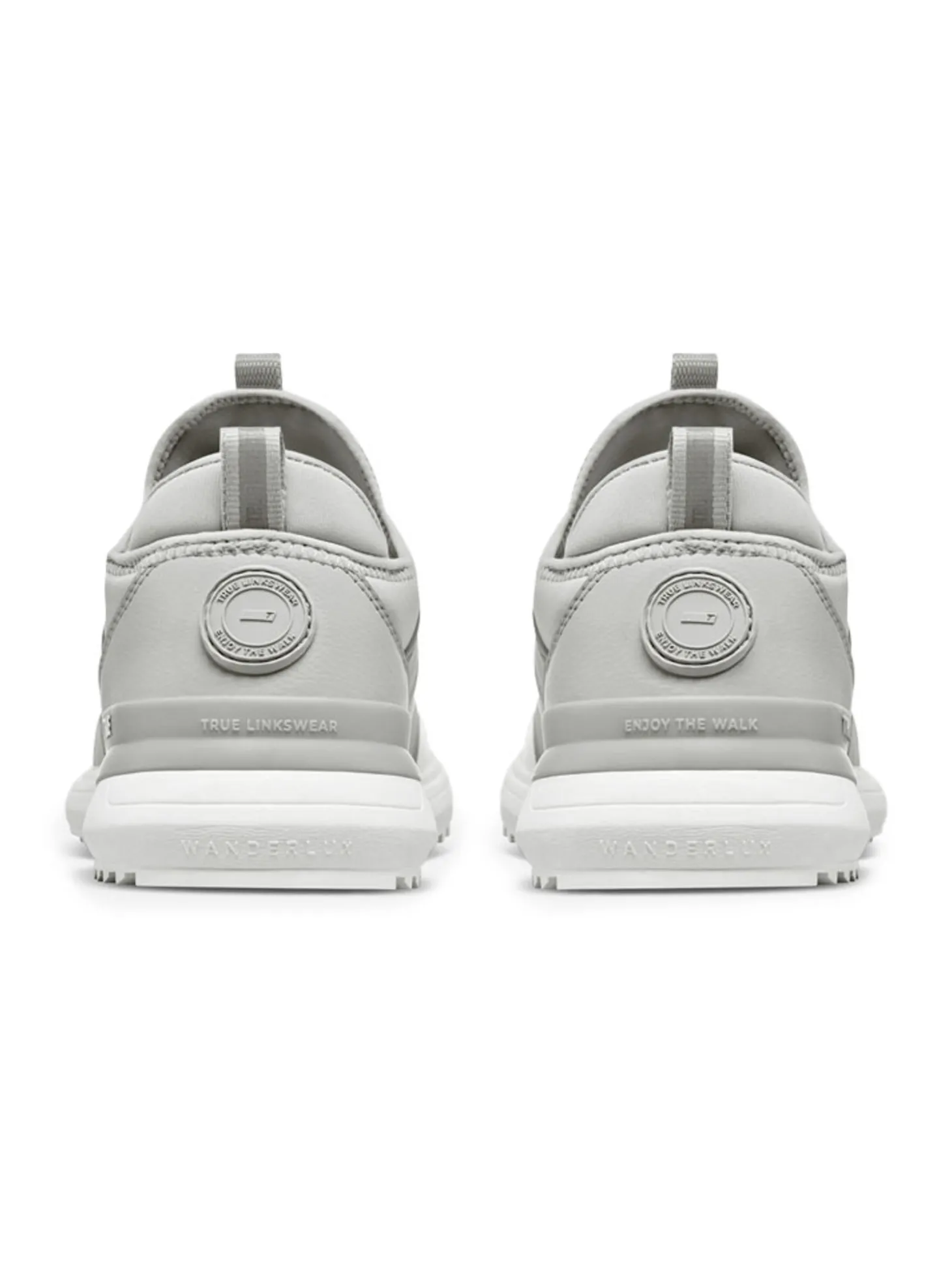 TRUE Linkswear Lux G Golf Shoes - White/Grey
