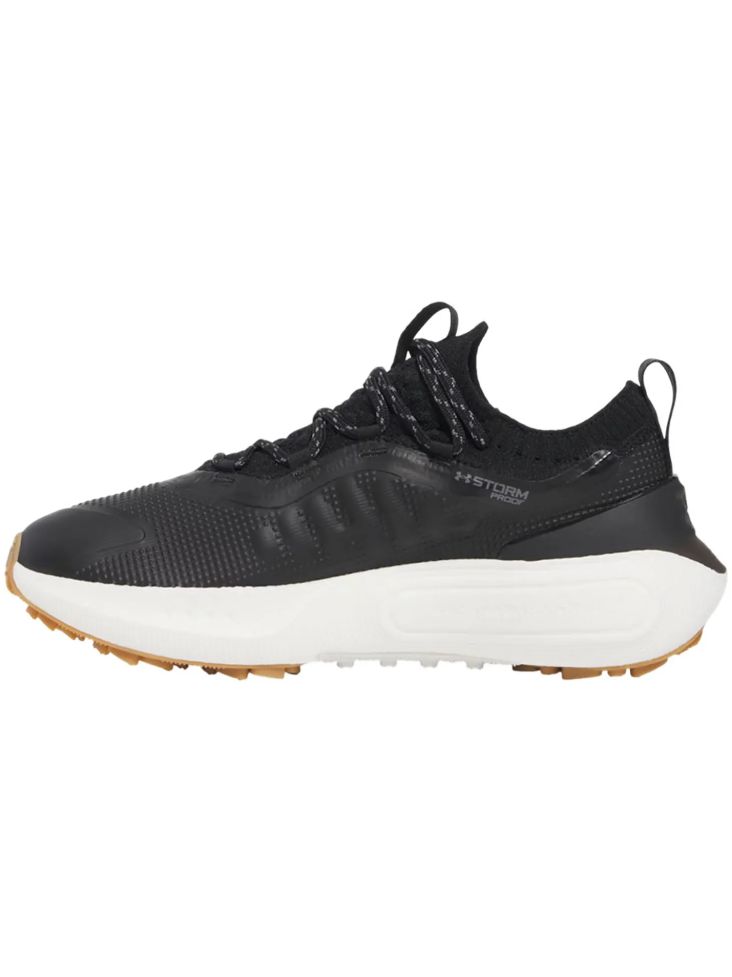 Under Armour HOVR Phantom Fore Golf Shoes - Black/Metallic Gun Metal