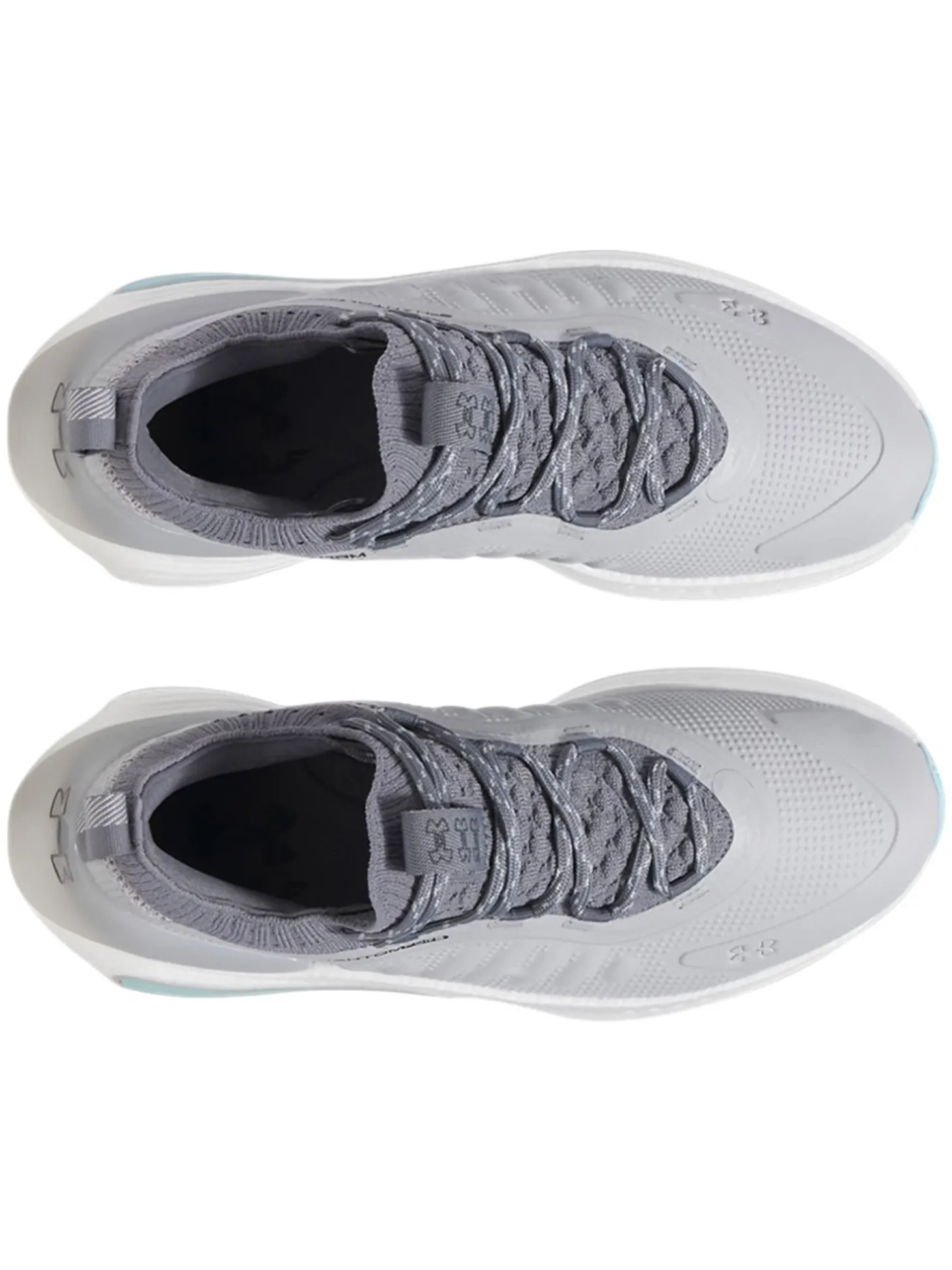 Under Armour HOVR Phantom Fore Golf Shoes - Mod Grey/Stream/Titan Grey