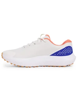 Under Armour Surge Golf Shoes - White Clay/Royal
