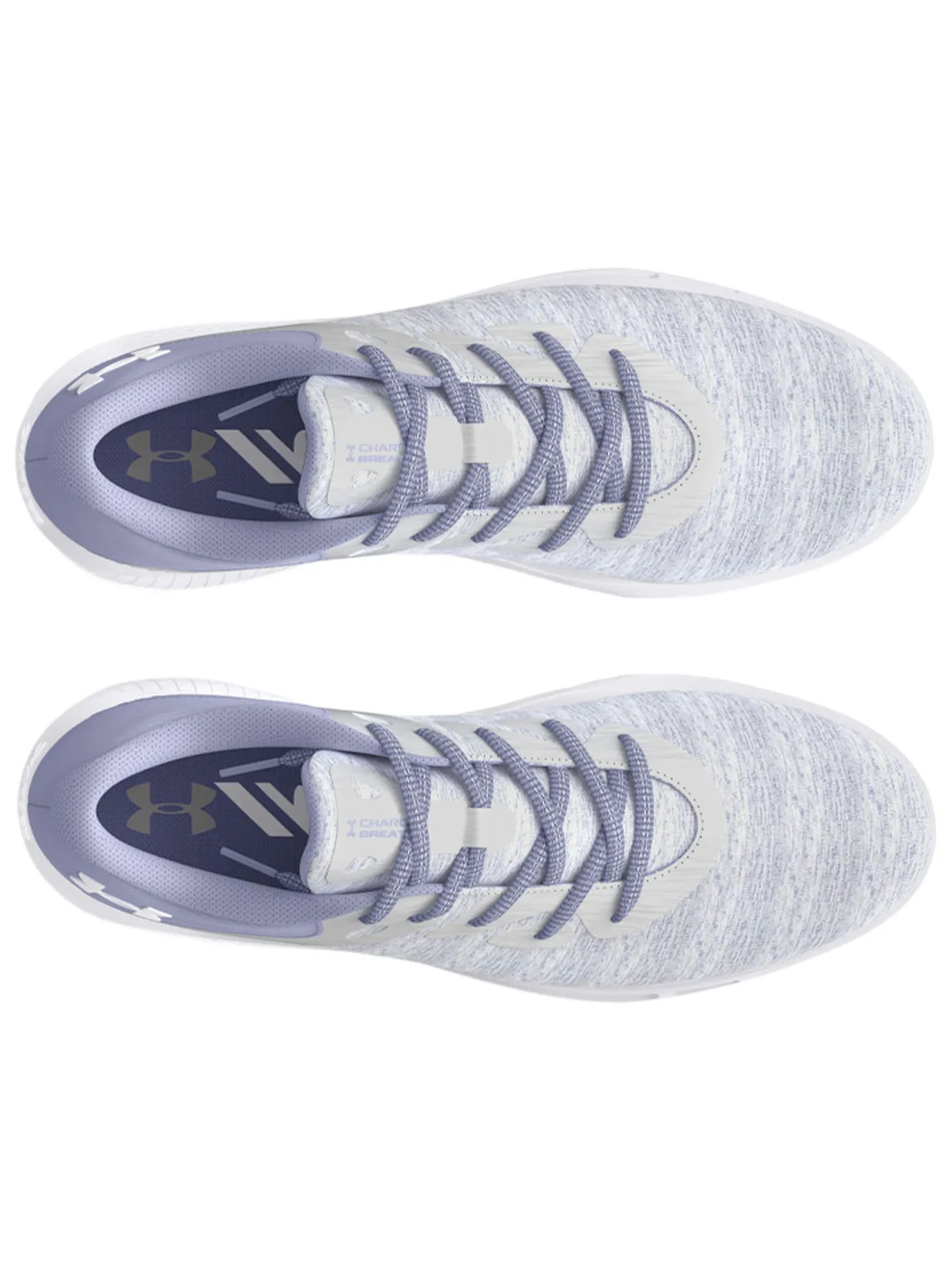 Under Armour Women's Charged Breathe 2 Knit Spikeless Golf Shoes - Celeste