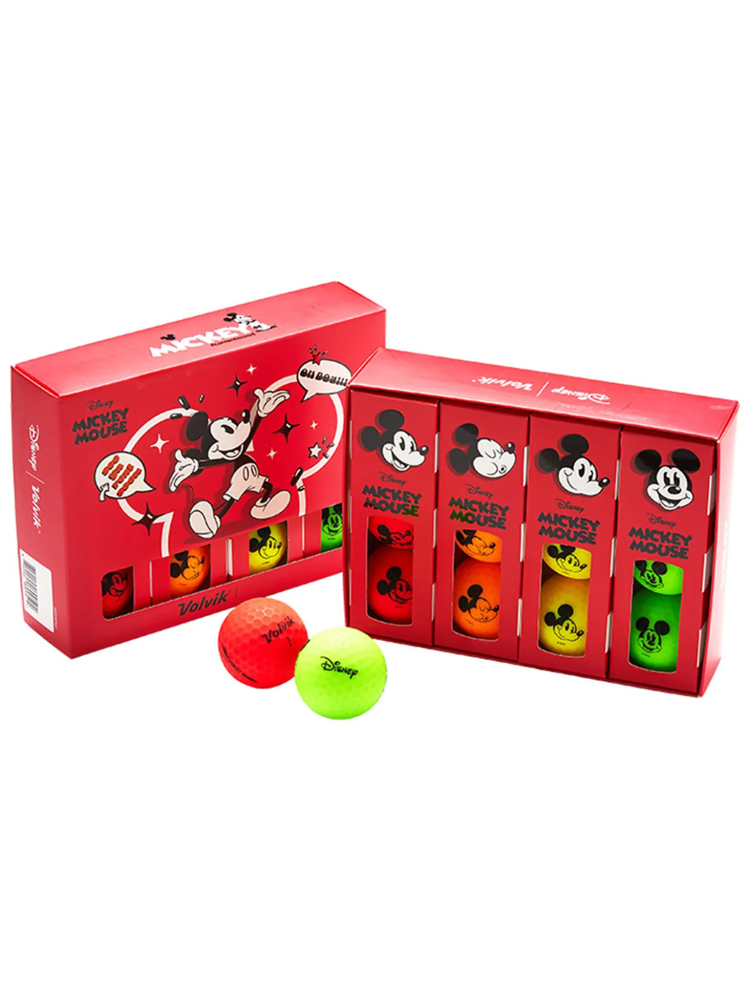 Volvik Vimat Mickey Dozen Golf Balls - Multi