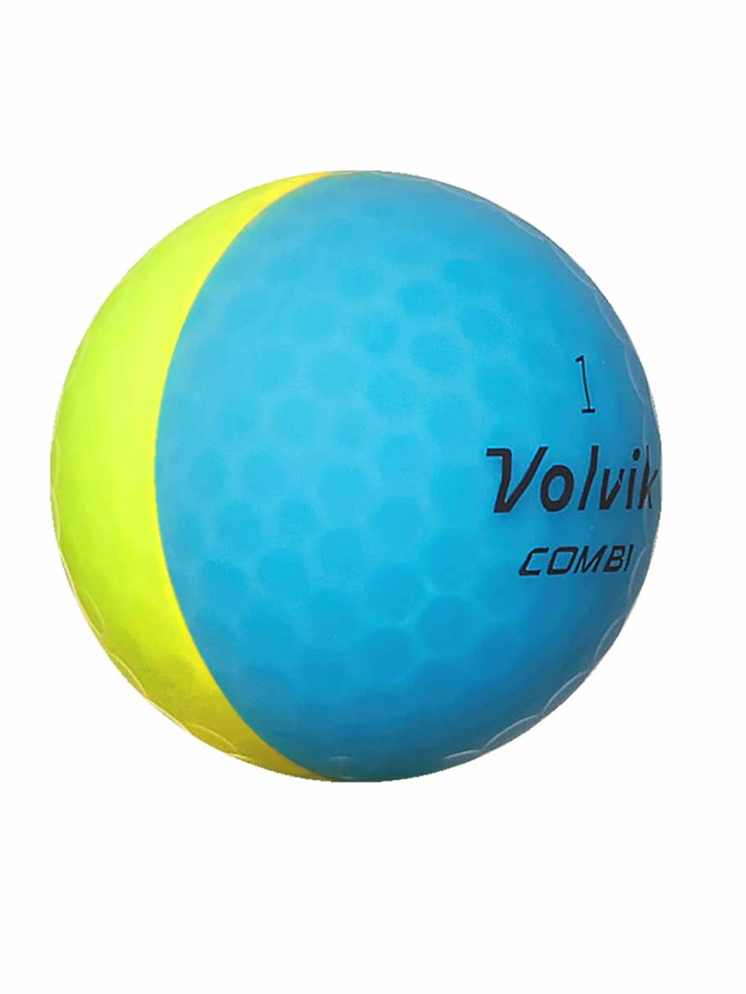 Volvik Vivid Combi Golf Balls - 1 Dozen Multi
